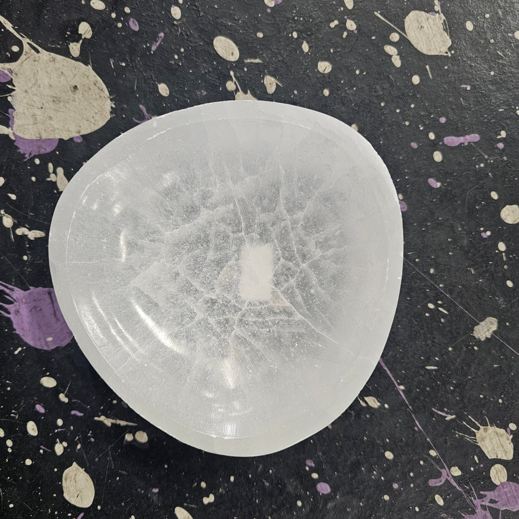 Selenite bowl