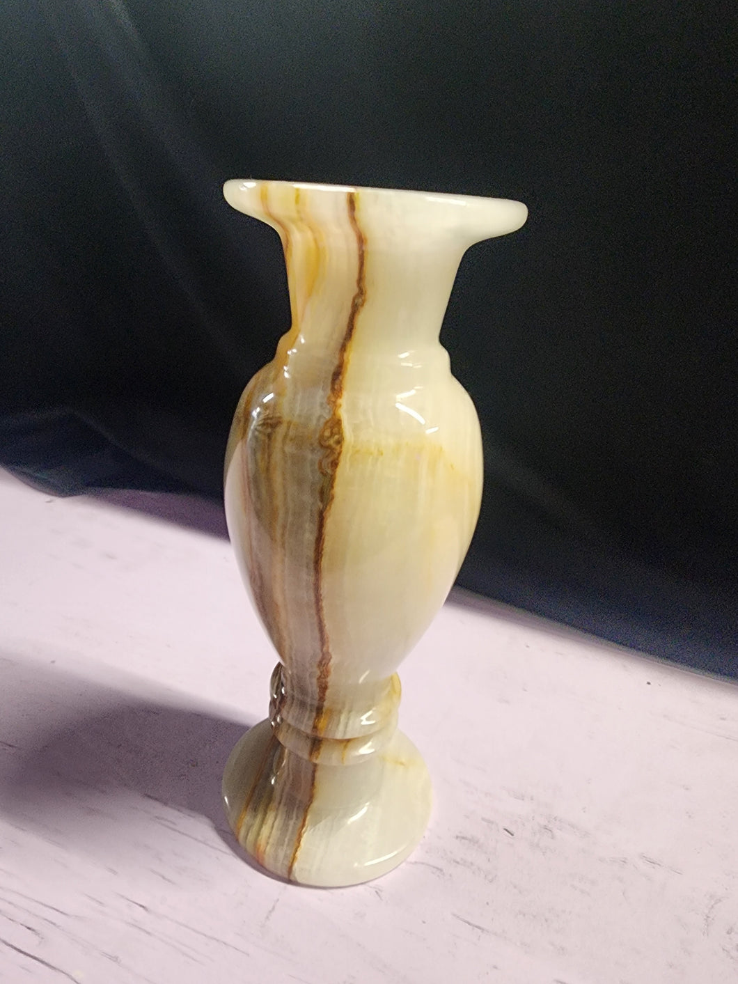 Onyx Tall Skinny Vase