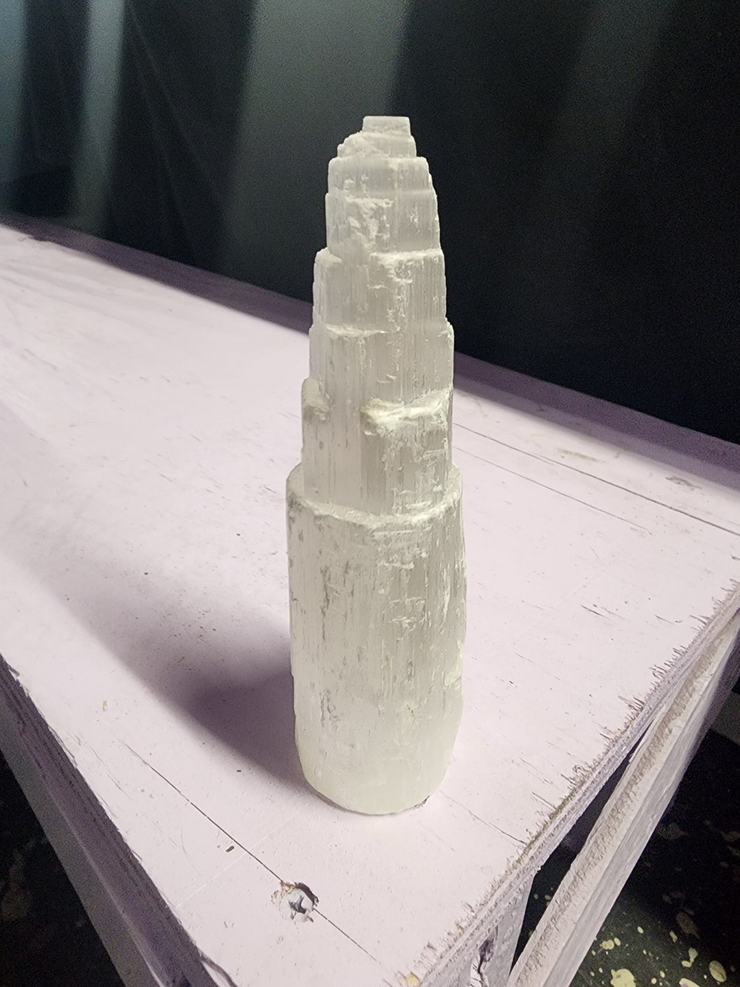 Selenite Tower Medium