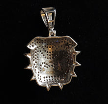 Load image into Gallery viewer, .925 Sterling Silver Bulldog w/ CZ Stones
