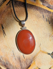 Load image into Gallery viewer, Carnelian w/ .925 sterling silver
