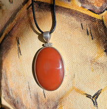 Load image into Gallery viewer, Carnelian w/ .925 sterling silver
