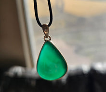 Load image into Gallery viewer, Chrysoprase w/ .925 sterling silver
