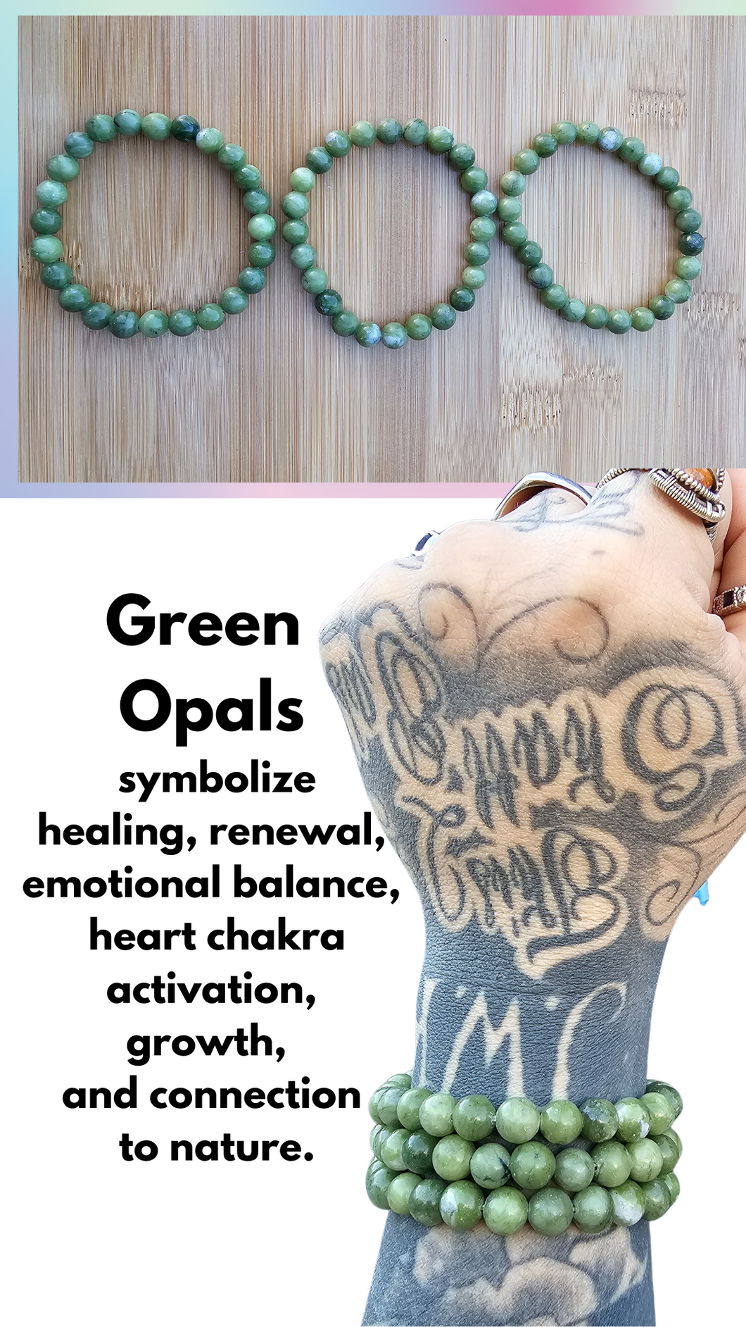Green Opals