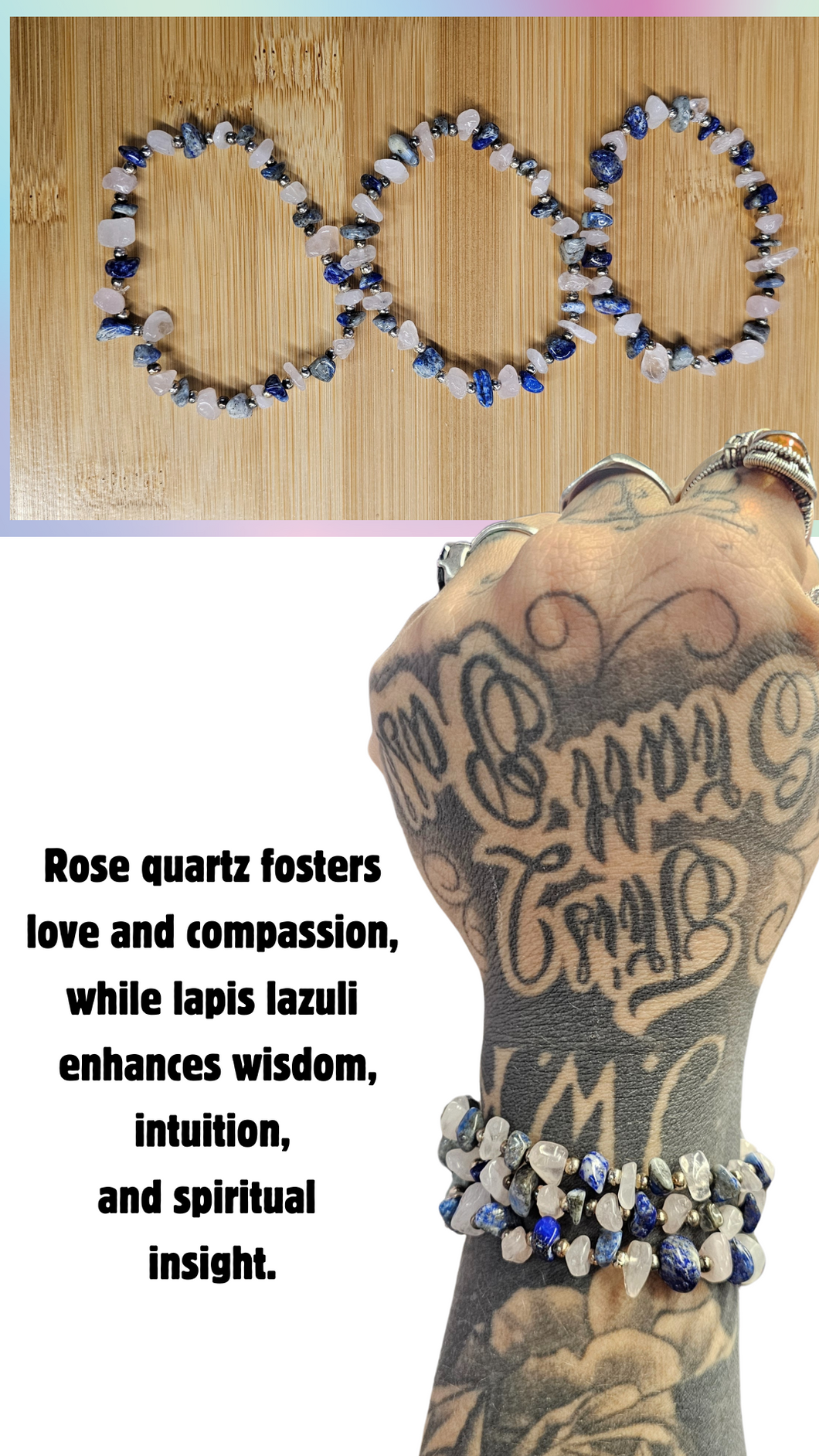 Rose quartz fosters